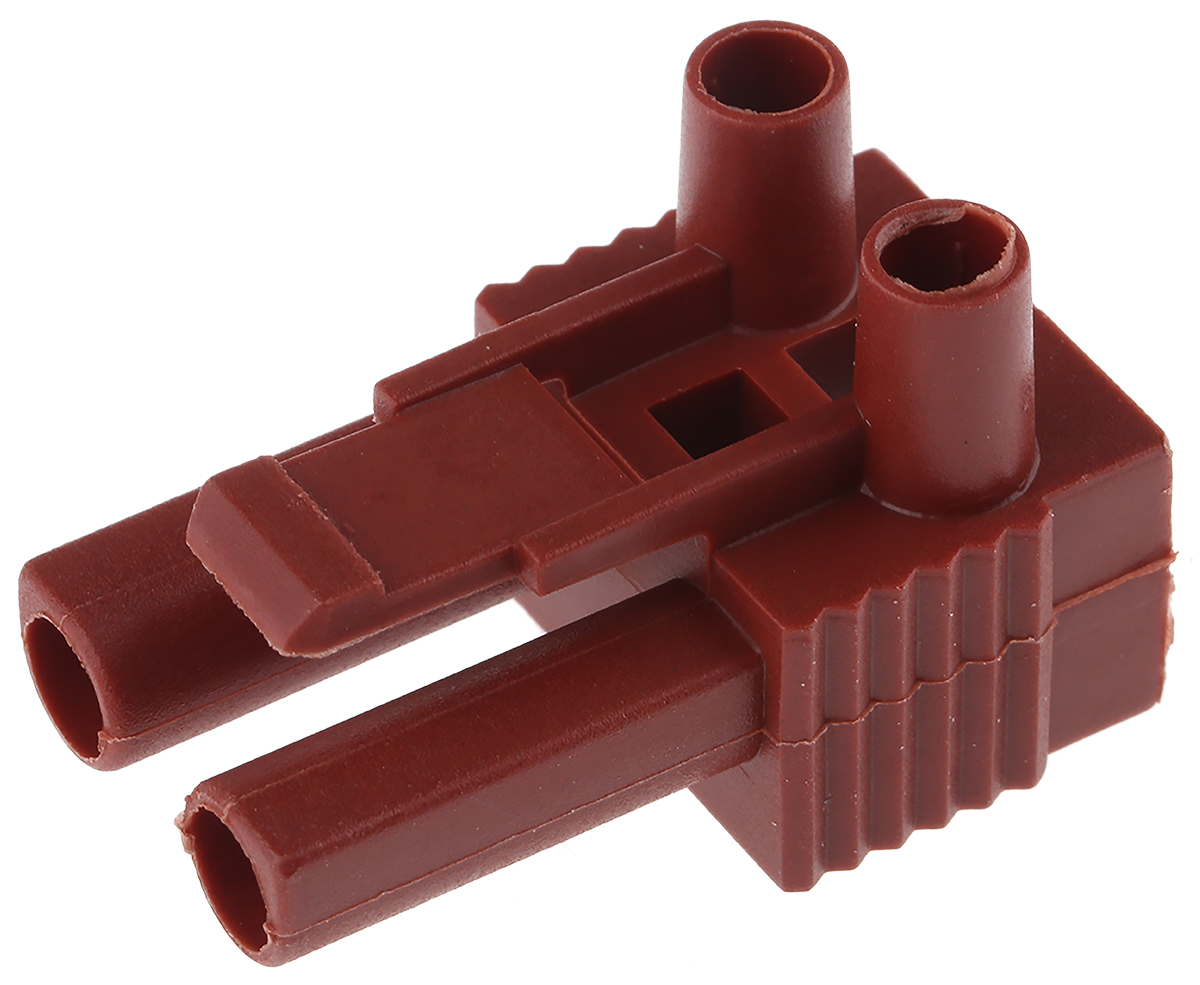 RS PRO Non-Fused Terminal Block, 2-Way, 16A, 2.5 mm² Wire, Screw Down Termination