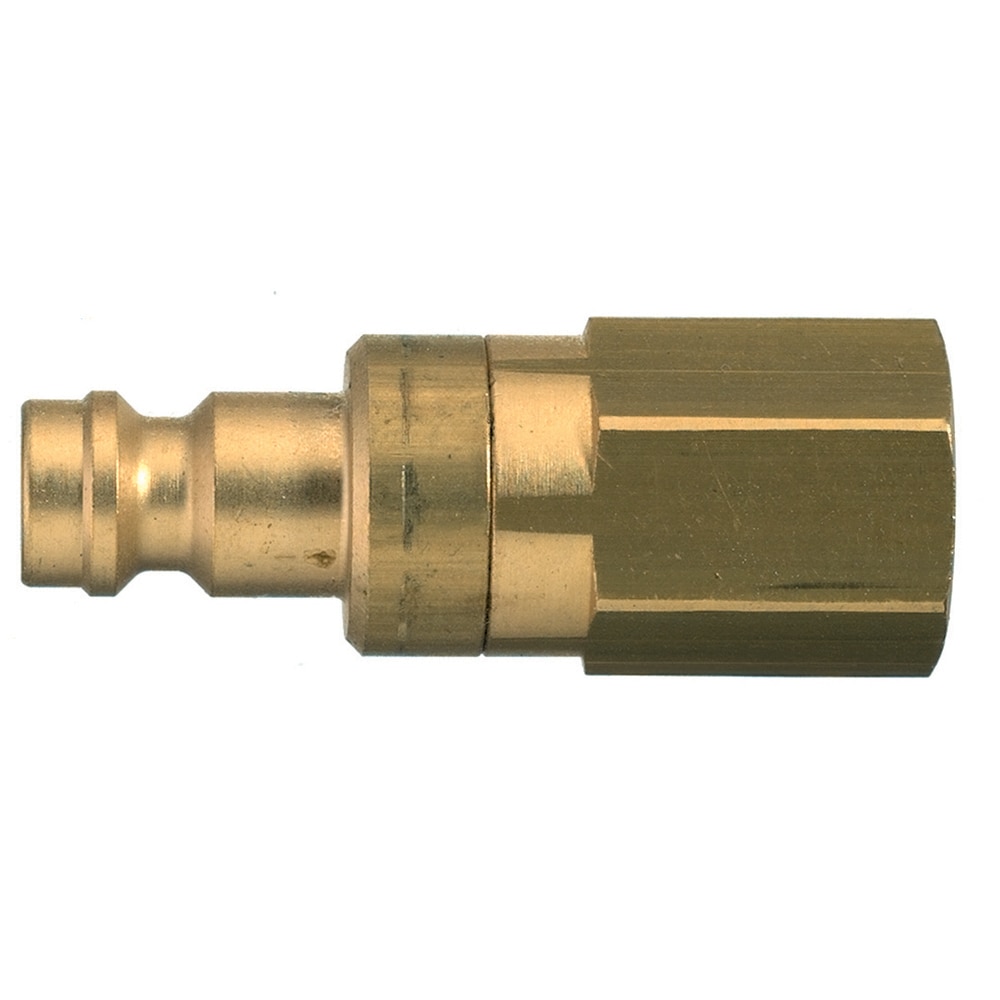 Legris Nickel Plated Brass Female Pneumatic Quick Connect Coupling, 1/8 in Female Female Thread