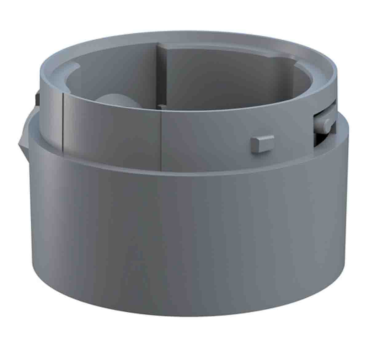 Werma IP66 Rated Grey Mounting Base for use with EvoSIGNAL Series