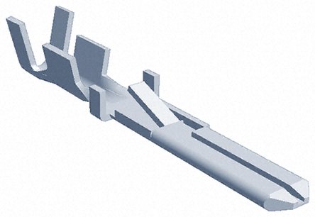 TE Connectivity FASTIN-FASTON .110 Uninsulated Male Spade Connector, Tab, 2.79 x 0.81mm Tab Size, 0.5mm² to 1mm²