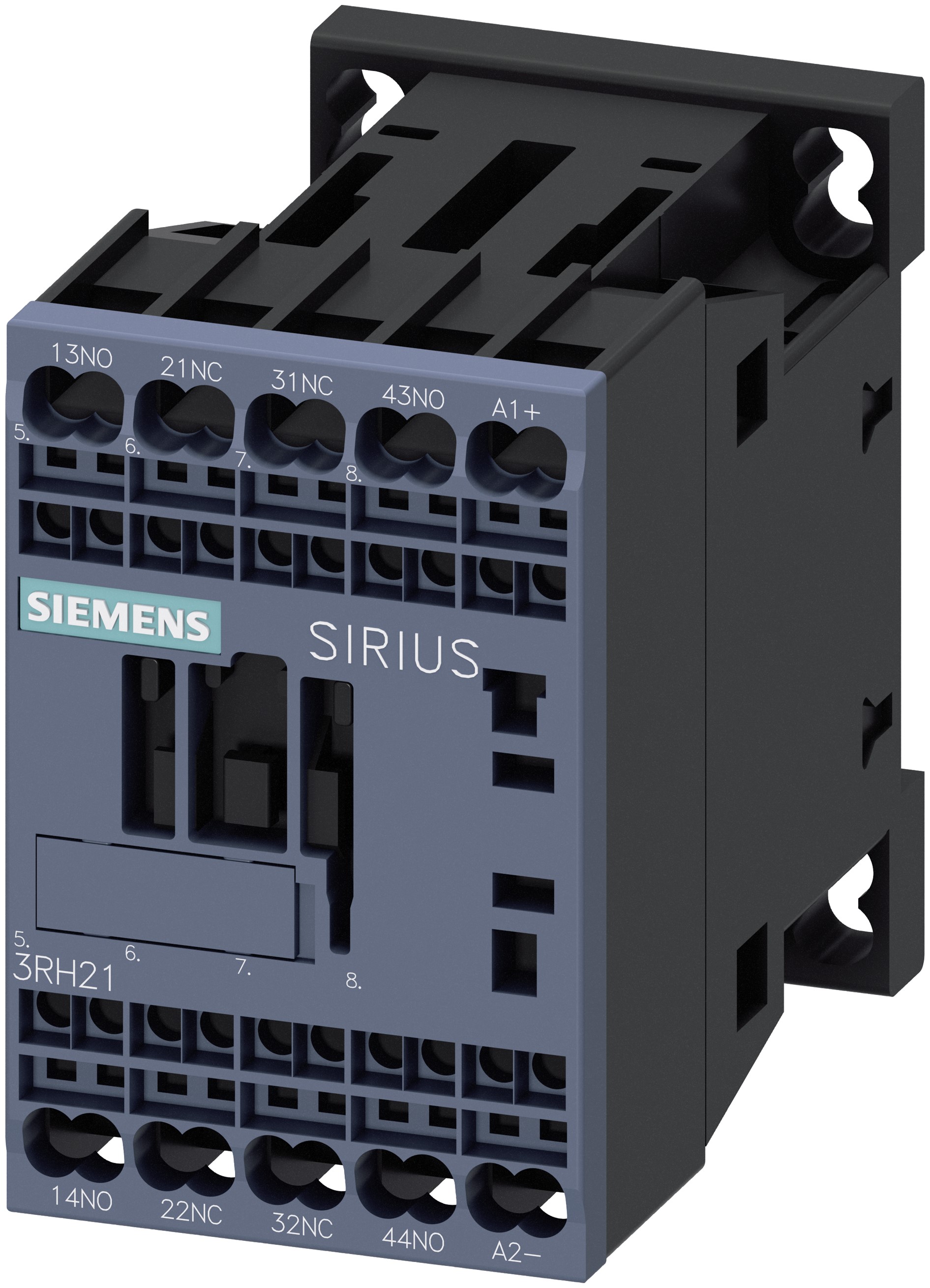 Siemens SIRIUS 3RH2 Contactor Relay, 10 A, 2NO + 2NC, 600 V dc, 690 V ac