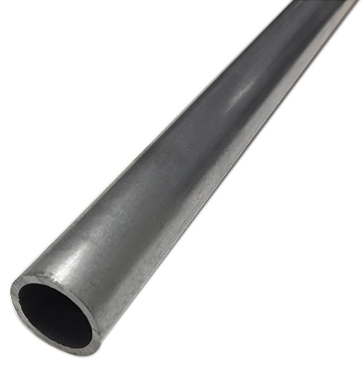 Round Aluminium Aluminium Tube, 2in OD, 1.75in ID, 1m L, 10SWG Thickness
