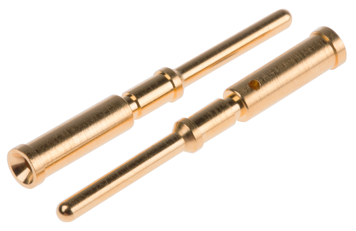 HARTING Male Crimp Circular Connector Contact, Wire Size 20 AWG