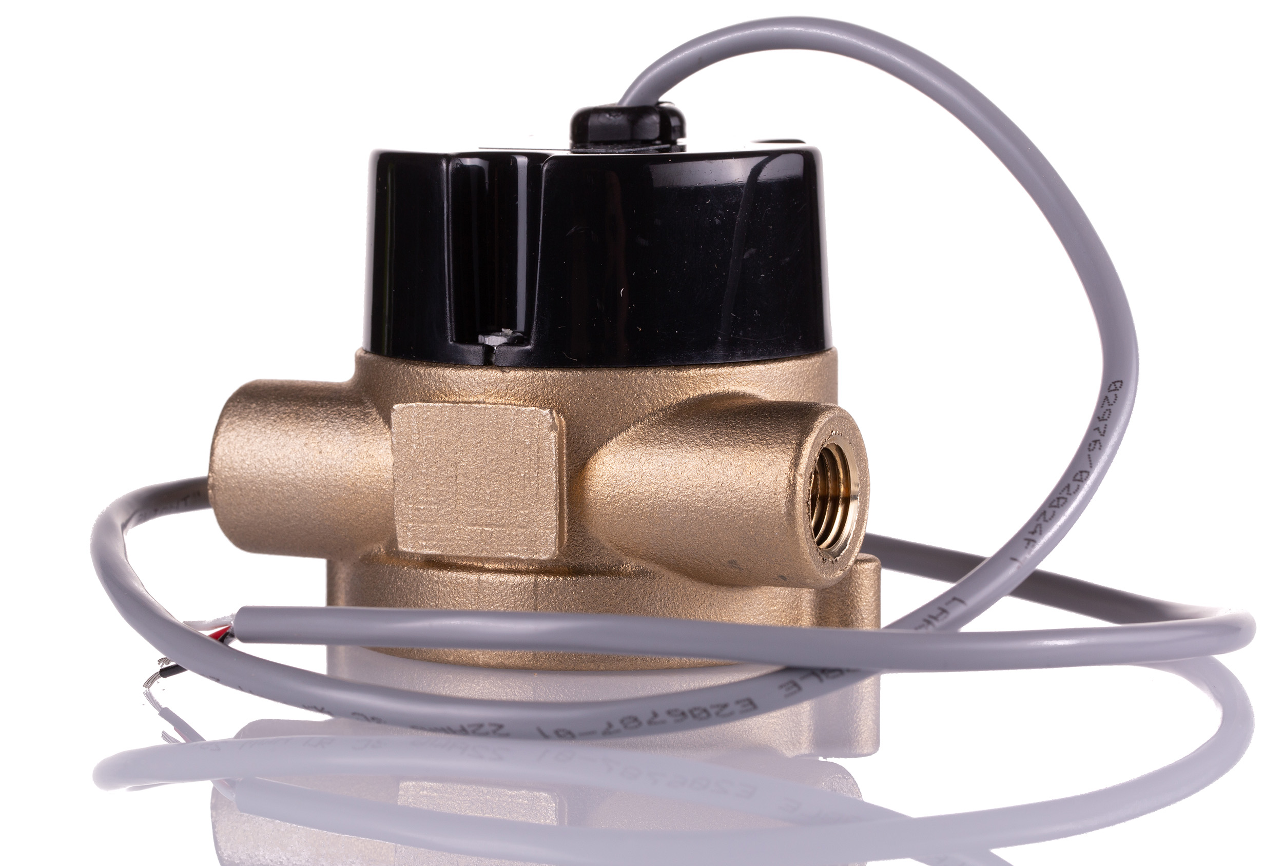 Gems Sensors RFO Series RotorFlow Electronic Flow Sensor for Liquid, 0.1 gal/min Min, 5 gal/min Max