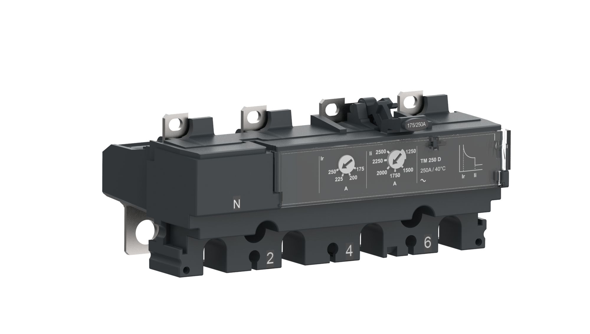 Schneider Electric ComPacT Thermal Magnetic Release for use with Distribution