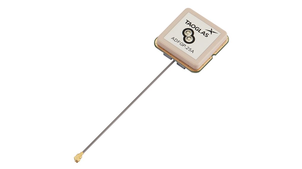 Taoglas ADFGP.25A.07.0060A Square Multiband Antenna with U.FL Connector, GPS