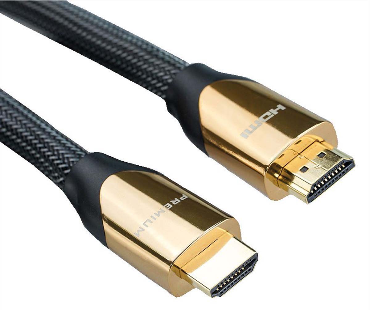 RolinePremium, 2m Male HDMI Ethernet to Male HDMI Ethernet