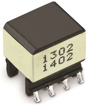 Wurth Elektronik Surface Mount Pulse Transformer 1,5:1:1 Turns Ratio, 1Ω Prim. Resistance