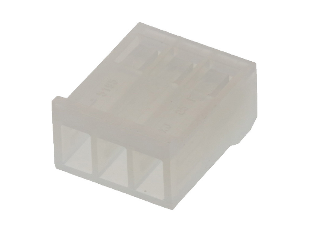 Molex, SPOX Female Connector Housing, 3.96mm Pitch, 3 Way, 1 Row