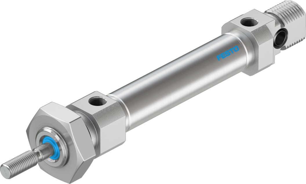 Festo 25 mm Pneumatic Cylinder - 19184 DSNU Series, Double Acting Acting