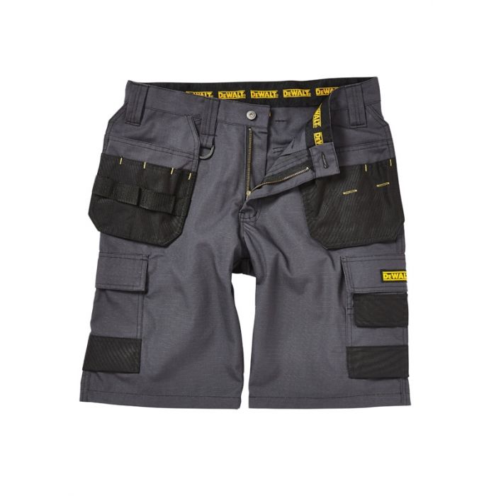 DeWALT Cheverley Short Grey Polycotton Work shorts, 38in