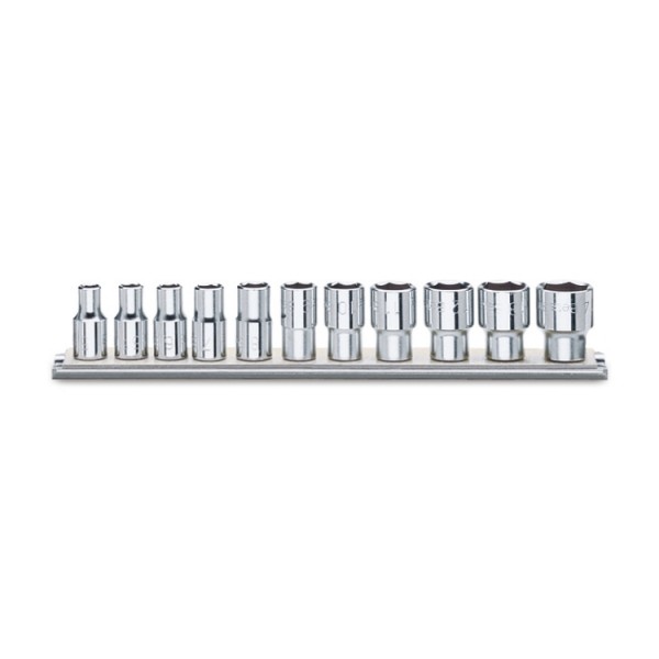 BETA 11-Piece Imperial 1/2 in Standard Socket Set , 6 point