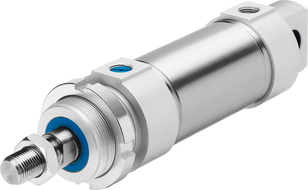 Festo 50 mm Pneumatic Piston Rod Cylinder - 196381 ESNU Series, Single Acting Acting