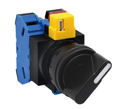 Idec Knob Selector Switch - (1NC) 22.3mm Cutout Diameter 2 Positions