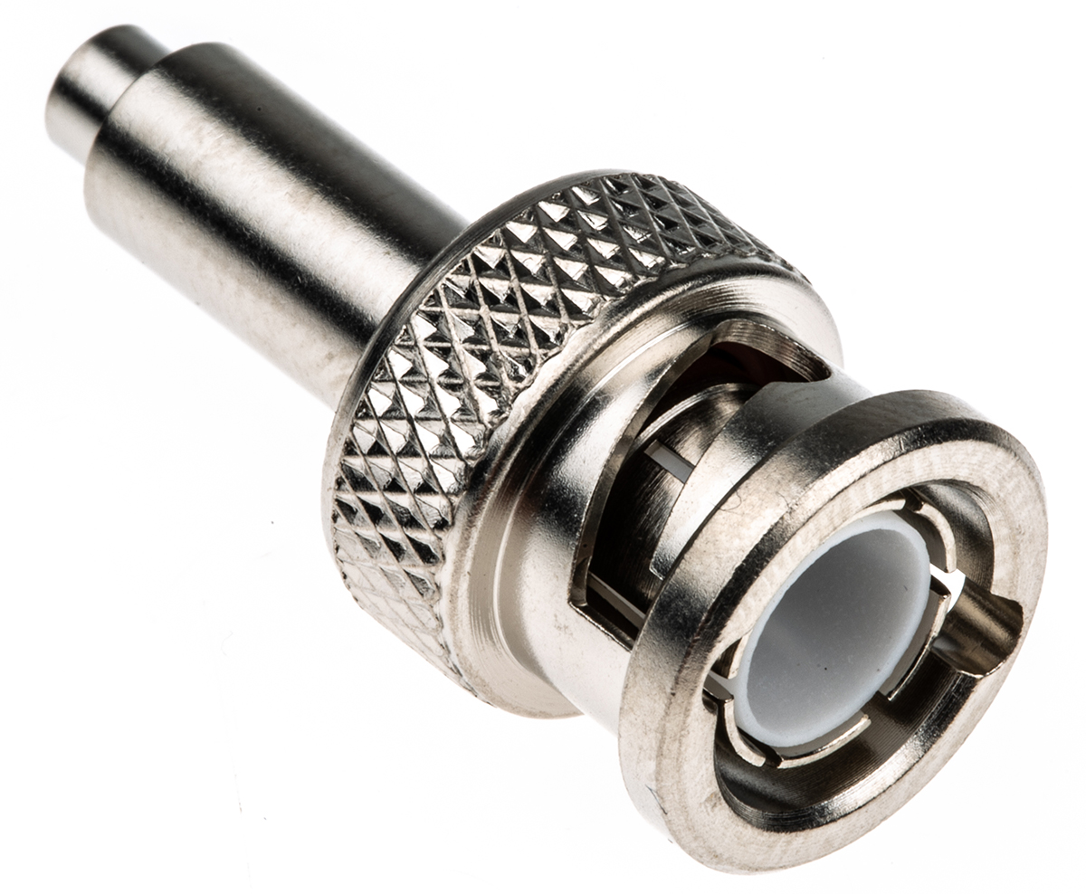 Radiall, Plug Cable Mount BNC Connector, 75Ω, Crimp Termination, Straight Body