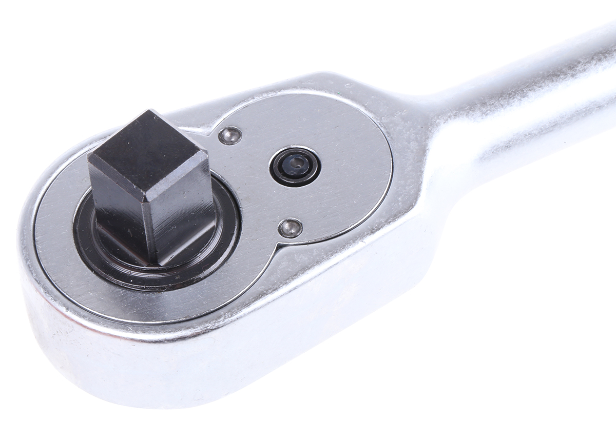 STAHLWILLE 1/2 in Square Ratchet with Ratchet Handle, 265.5 mm Overall