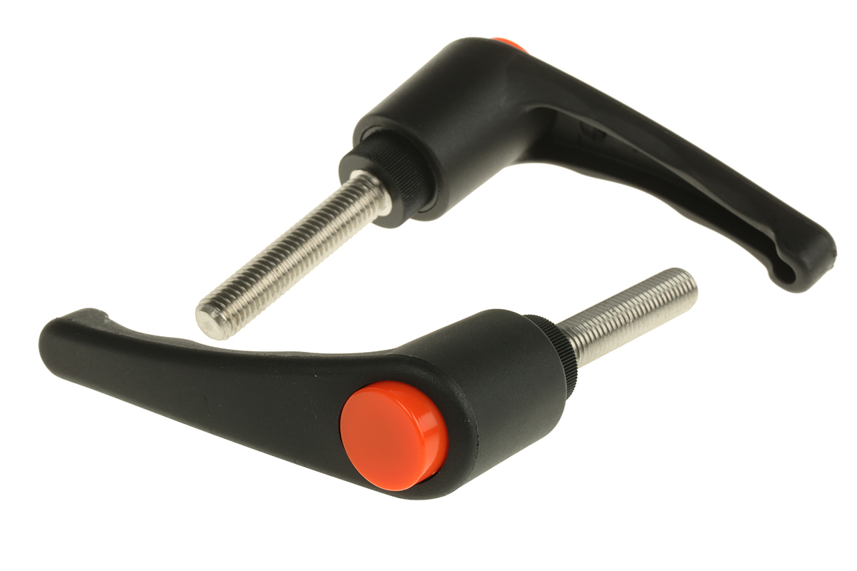 RS PRO Clamping Lever, M10 x 50mm