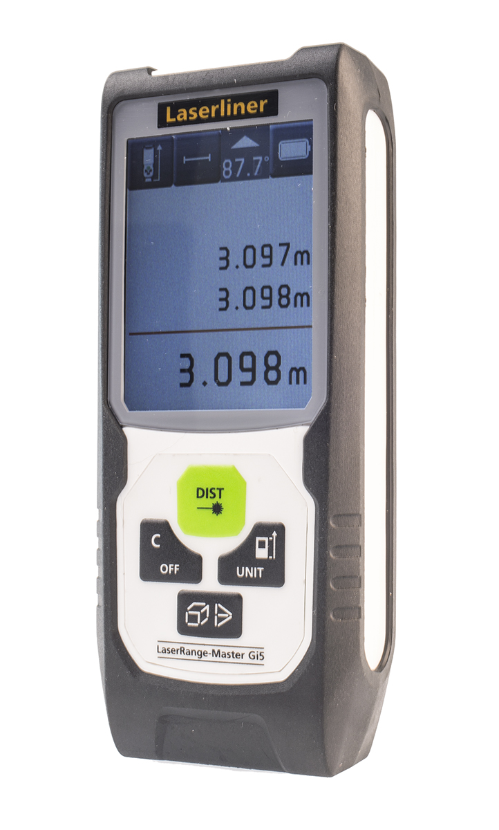 Laserliner LaserRange-Master Gi5 Laser Measure, 0.05 → 50m Range, ± 2 mm Accuracy