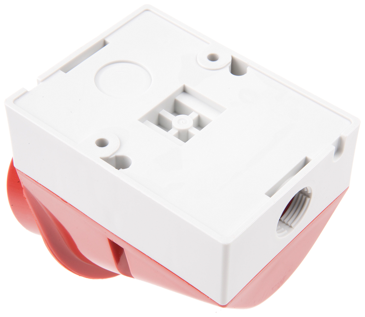 MENNEKES IP44 Red Wall Mount 4P 25 ° Industrial Power Plug, Rated At 16A, 400 V