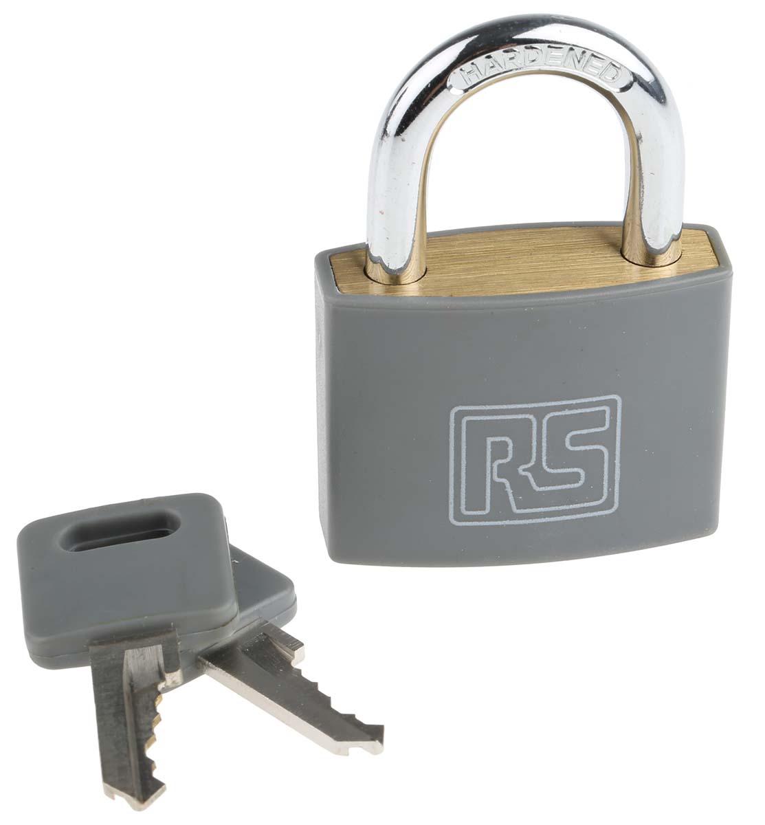 RS PRO Key Brass Padlock, 6mm Shackle, 43mm Body