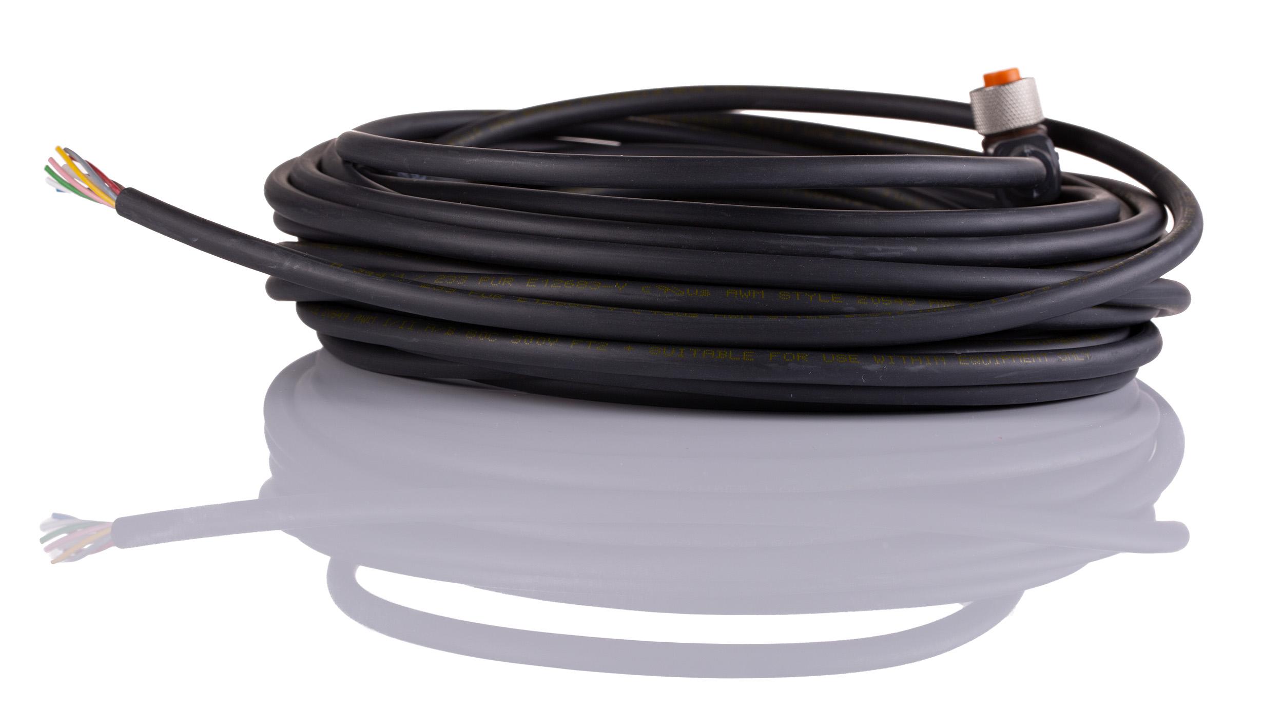 Lumberg Automation Female 8 way M12 to Unterminated Free End Sensor Actuator Cable