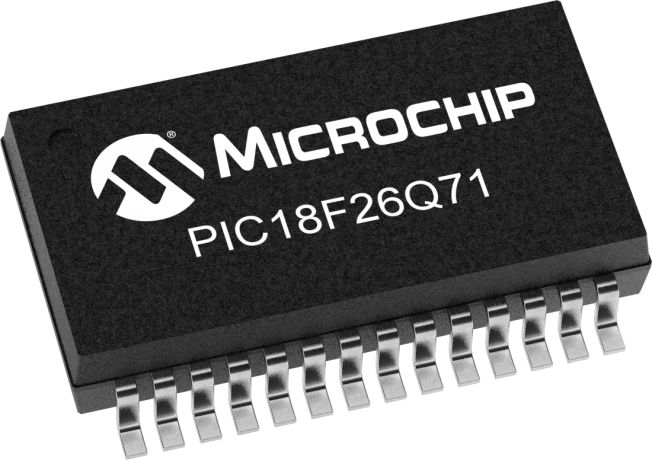 Microchip PIC18F26Q71-I/SS, 8 bit PIC18, PIC18F Microcontroller, 64 MHz, 64kB FLASH, 28-Pin SSOP