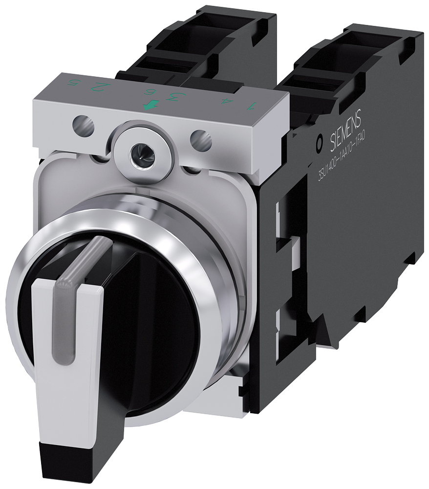 Siemens Selector Switch -, Illuminated 3 Positions
