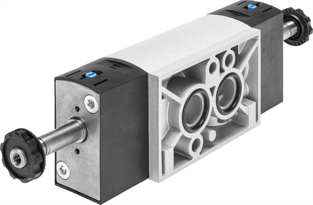 Festo 5/2 Double Solenoid Pneumatic Solenoid Valve - Pilot/Pilot G 1/4 VSNC Series 24V dc, 577258