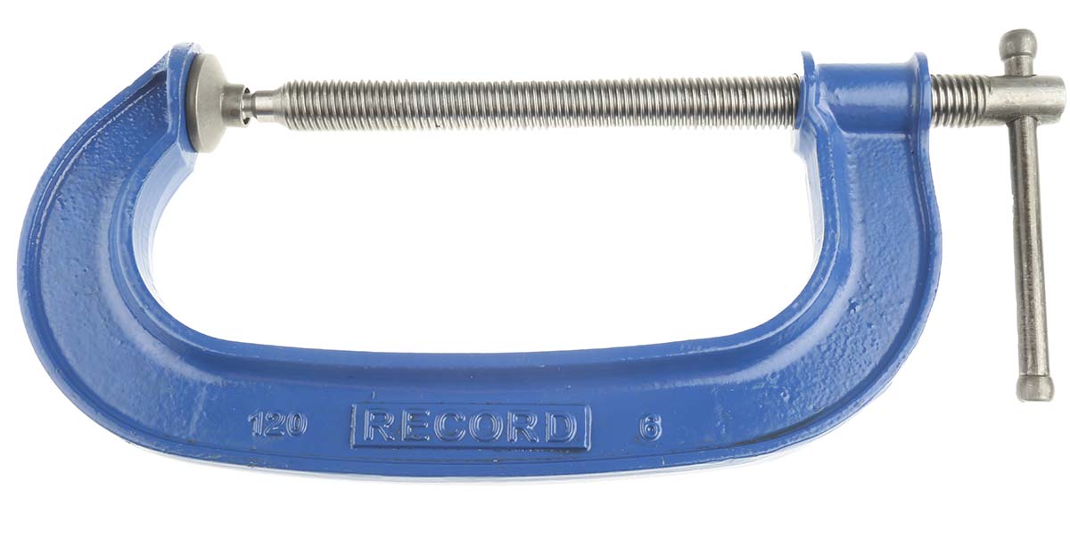 Record 150mm x 80mm G Clamp