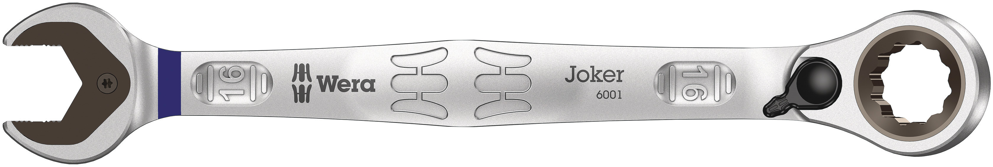 Wera Joker Series Combination Ratchet Spanner, 16mm, Metric, Double Ended, 213 mm Overall