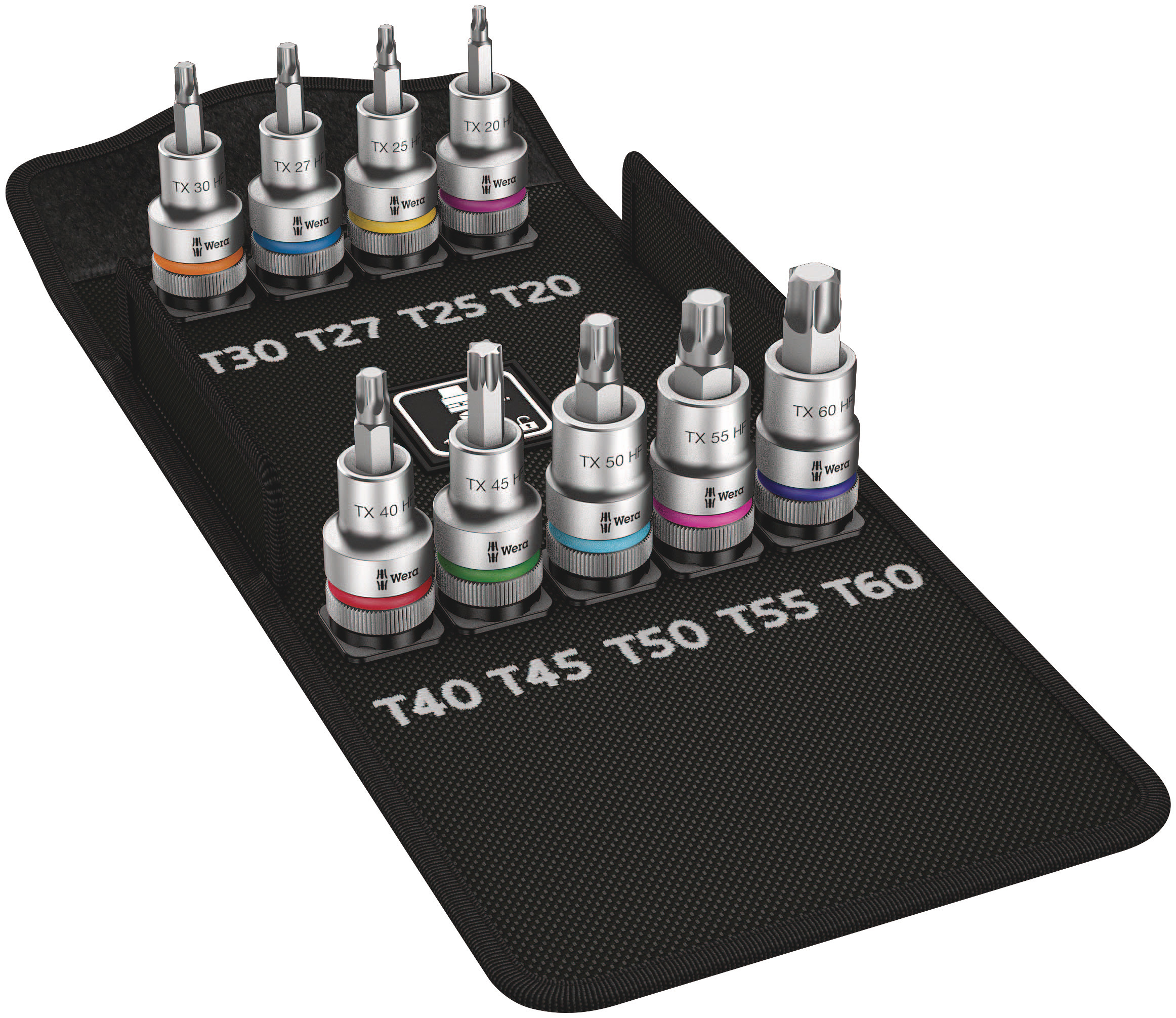 Wera 1/2 in Bit Socket Set