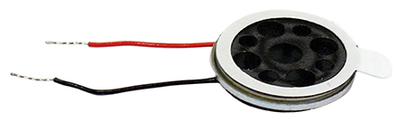 Visaton 50Ω 0.5W Miniature Speaker 16mm Dia. , 24mm Lead Length, 16 (Dia.) x 3.5mm