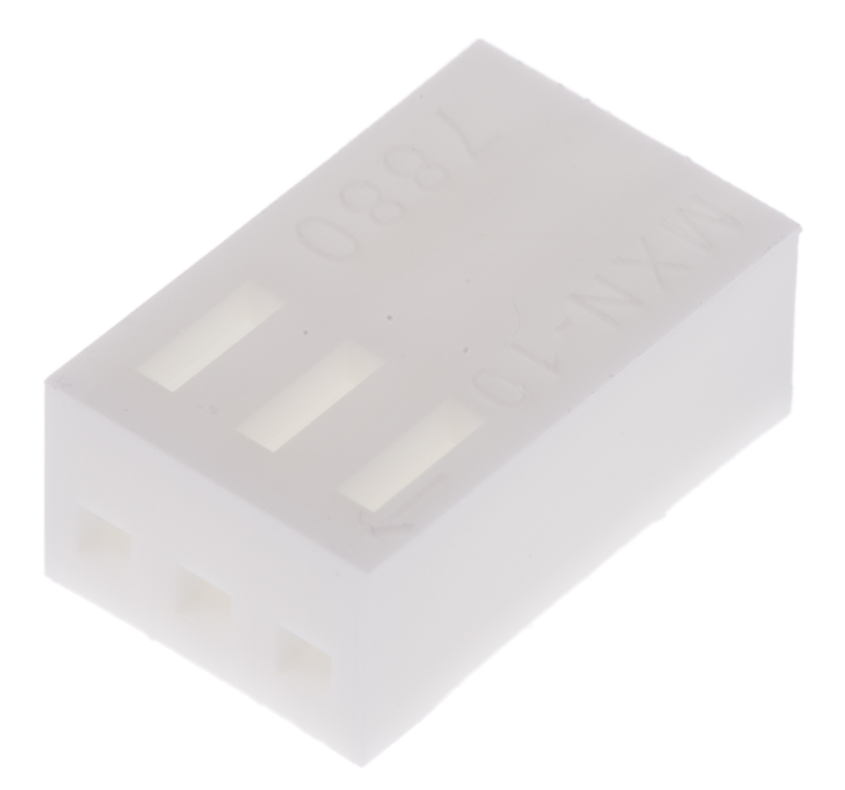 Molex, KK 254 Female Connector Housing, 2.54mm Pitch, 3 Way, 1 Row