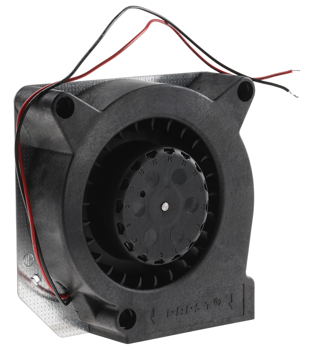 ebm-papst RL 90 N Series Centrifugal Fan, 12 V dc, 40m³/h, DC Operation, 120.6 x 120.6 x 37.3mm