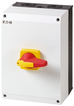 Eaton 3P Pole Isolator Switch - 125A Maximum Current, 59kW Power Rating, IP65