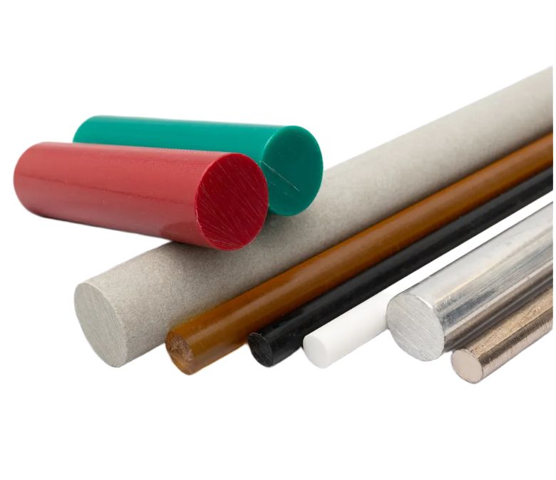 Goodfellow Polyimide PI Rod, 100mm x 38mm Diameter