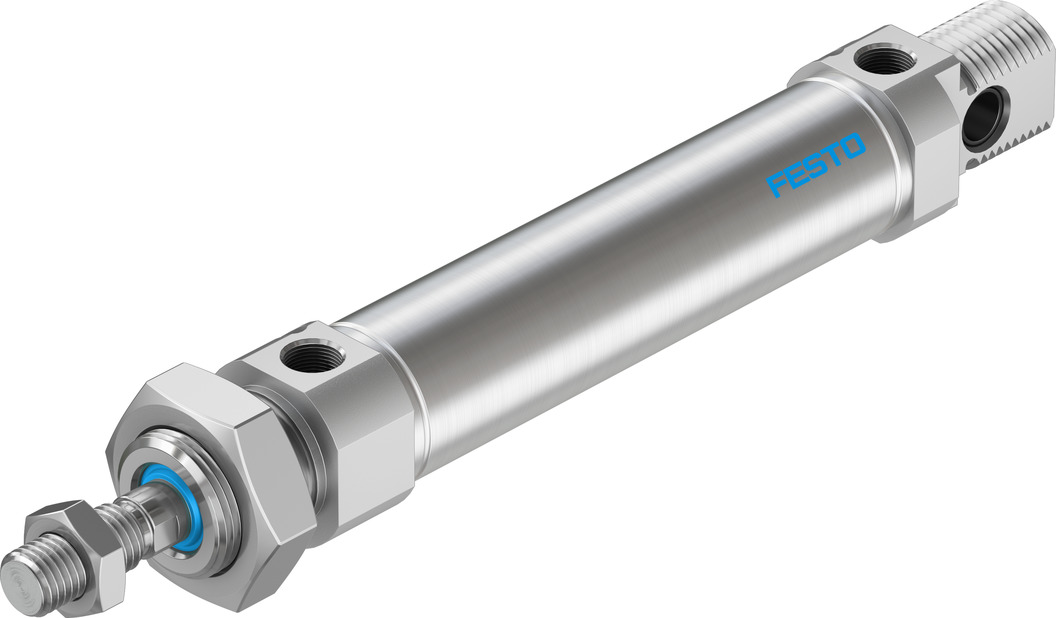 Festo 70 mm Pneumatic Cylinder - 1908318 DSNU Series, Double Acting Acting