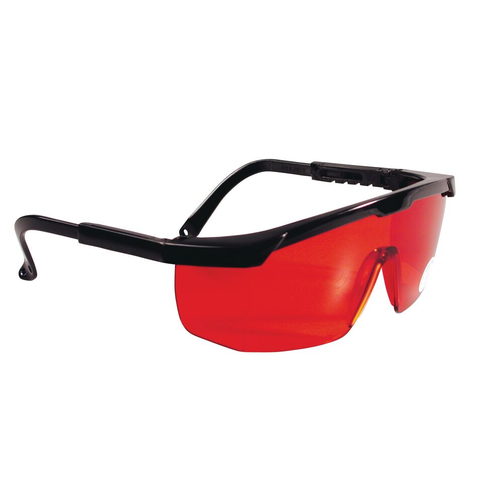 Stanley 1-77-171 Safety Glasses, Red
