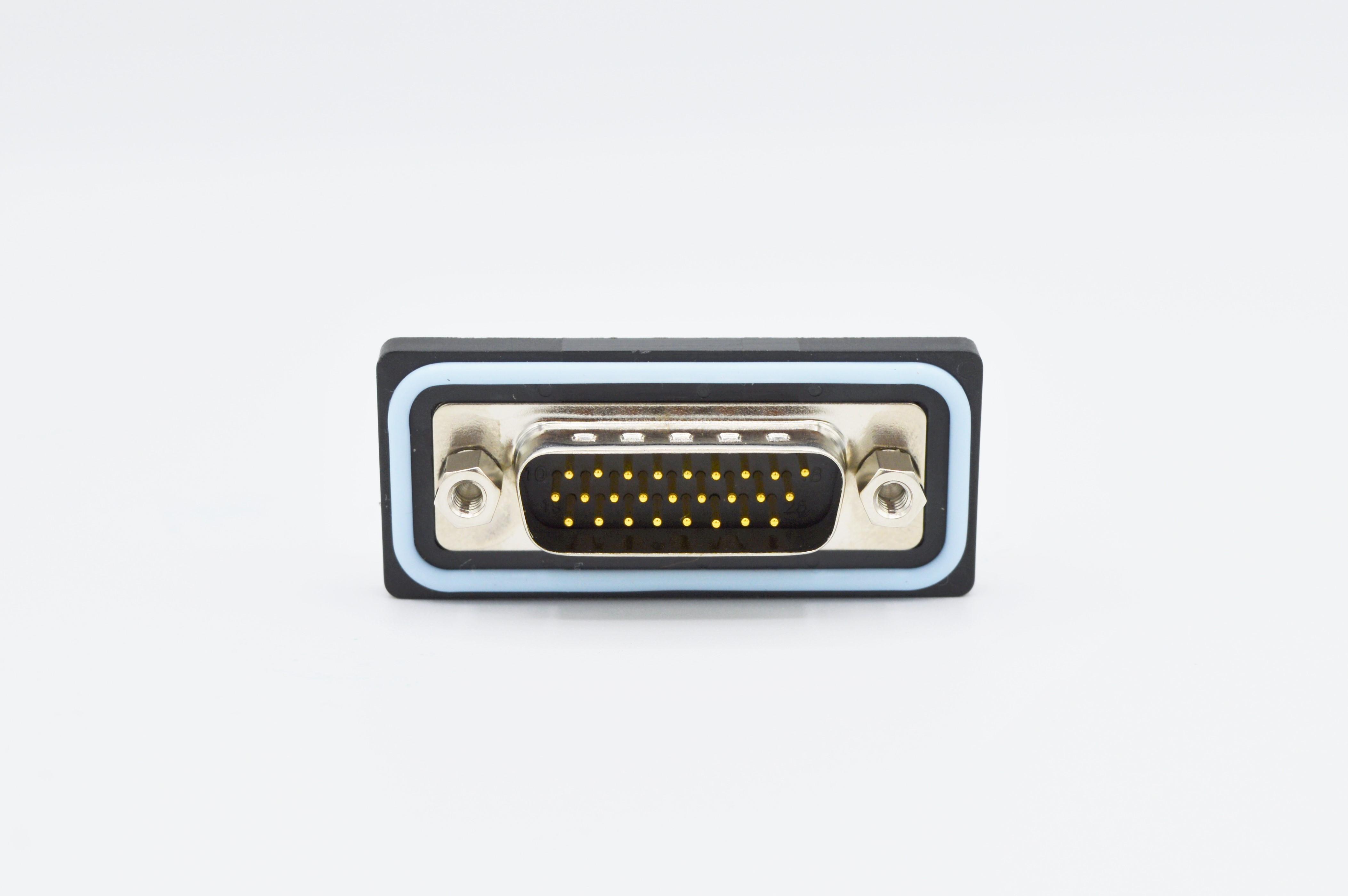 Norcomp HDF 26 Way Solder D-sub Connector Plug, 2.29mm Pitch, with 4-40 Screw Locks