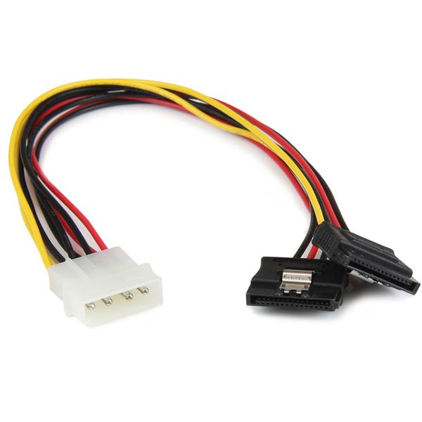 StarTech.com Male LP4 to Female SATA Power  Cable, 12in
