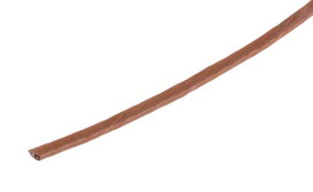 RS PRO Type T Thermocouple Cable/Wire, 50m, Unscreened, PTFE Insulation, +260°C Max, 1/0.315mm