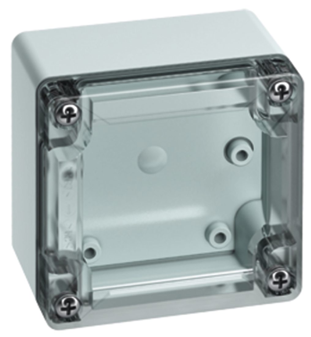 Spelsberg TG Series Grey Polycarbonate Enclosure, IP66, IP67, Grey Lid, 84 x 55 x 82mm