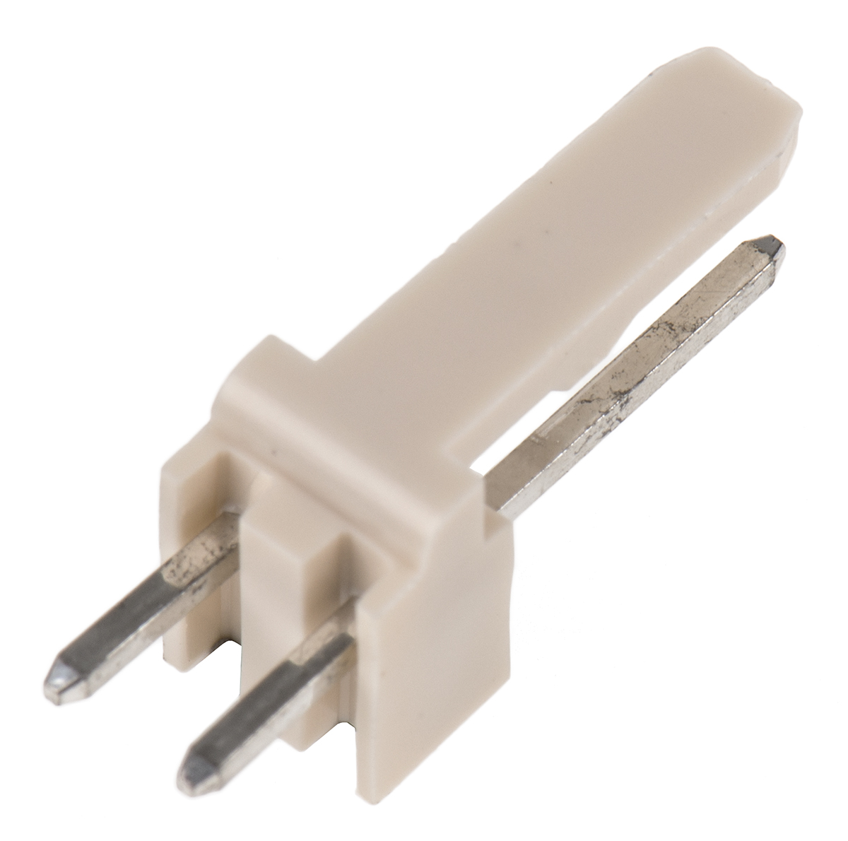 Molex Mini-Latch Series Straight Through Hole Pin Header, 2 Contact(s), 2.5 mm Pitch, 1 Row, Unshrouded