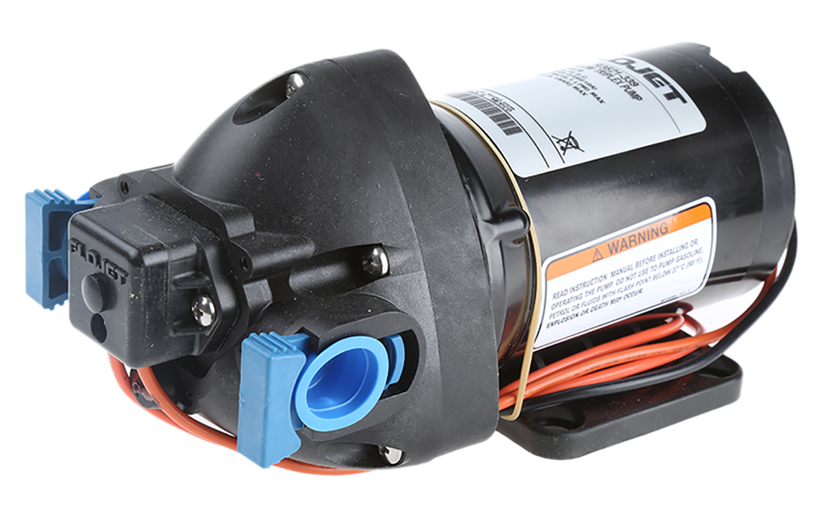 Xylem Flojet Diaphragm Electric Operated Positive Displacement Pump, 7.6L/min, 4.1 bar, 24 V