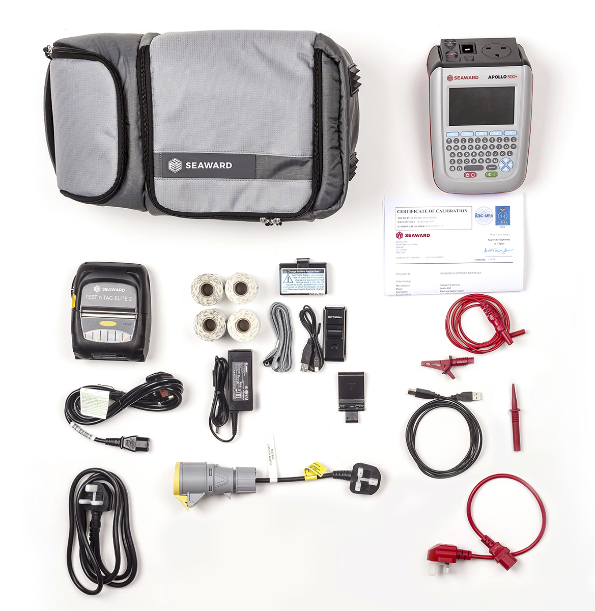 Seaward Apollo 500 + Elite Bundle PAT Testing Kit With RS Calibration