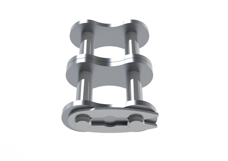 Sedis ALPHA 08B-2 Spring Clip Stainless Steel Roller Chain Link