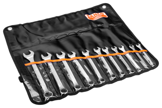 Bahco 111M Series 11-Piece Spanner Set, 8, 9, 10, 11, 12, 13, 14, 15, 17, 19, 22 mm