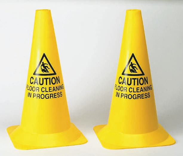 JSP Yellow 500 mm PVC Safety Cone