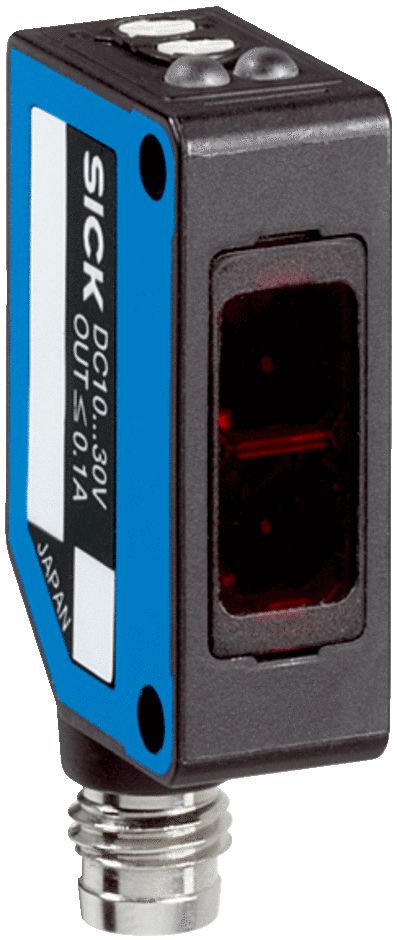 SICK Retroreflective Photoelectric Sensor, Rectangular Sensor, 0.08 → 12 m Detection Range