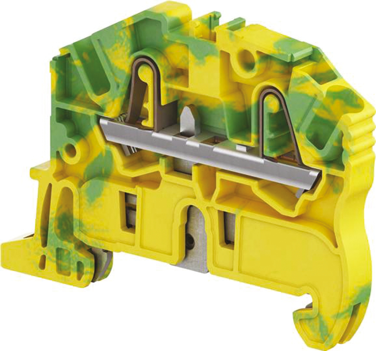 Entrelec1SNK705150R0000 ZK2.5 Series Standard Din Rail Terminal, 2.5mm², Single-Level, Spring Clamp Termination